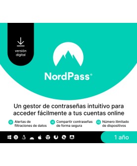 NordPass Premium ES 1 Jahr / Unlimited Devices Key EUROPE